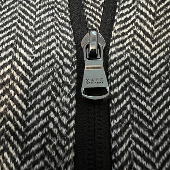 Marc New York Andrew Herringbone Jacket. Fleece lined.  Medium weight. - Picture 7 of 8